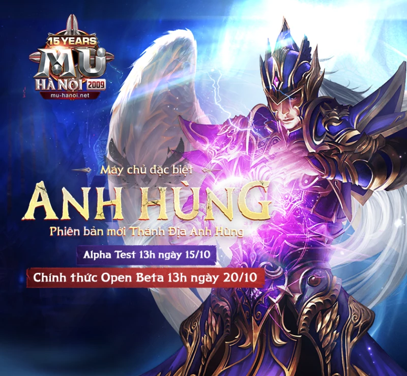 NỘI DUNG BIG UPDATE PHIÊN BẢN THÁNH ĐỊA ANH HÙNG
